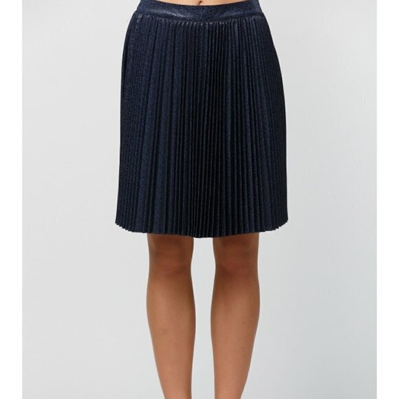 Silvian Heach Metallic Pleated Skirt Sz S - Picture 2 of 11